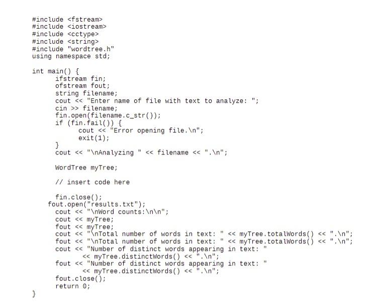 Solved In this assignment, you are to write a program that | Chegg.com