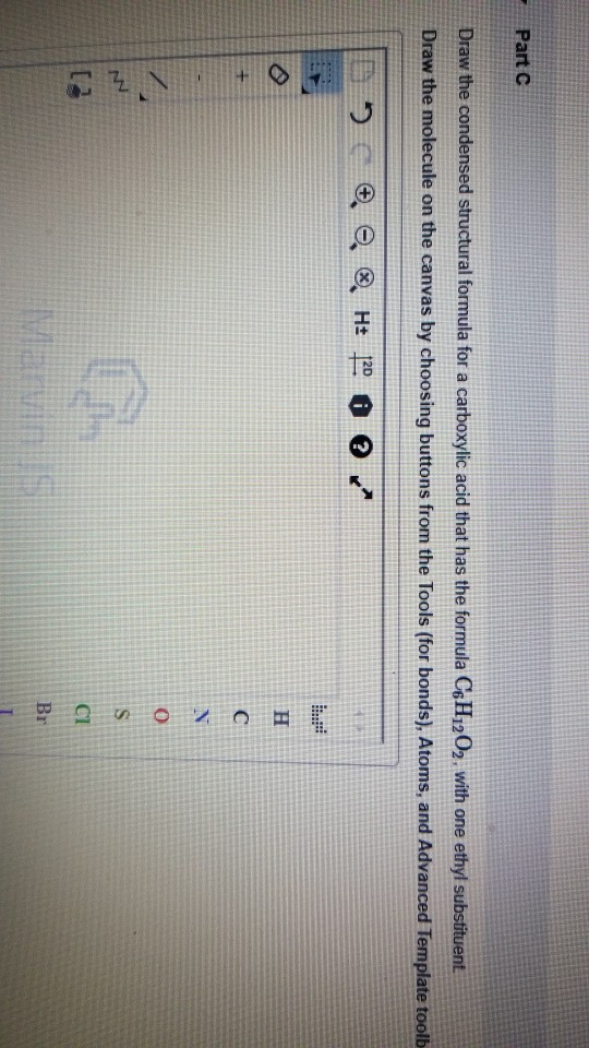 Solved Draw the condensed structural formula for a | Chegg.com