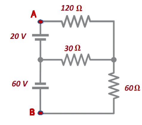 Solved Determine The Voltage Across Each Resistor And The | Chegg.com