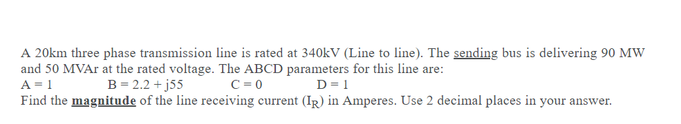 Solved Hi everyone, I have a problem about three phase | Chegg.com