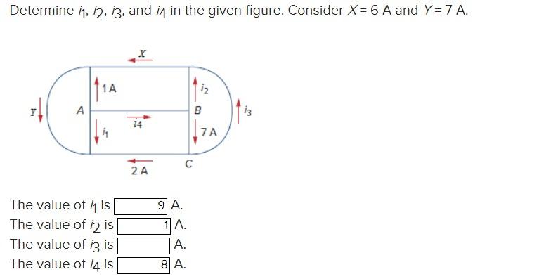 Solved Determine I1 I2 I3 And I4 In The Given Figure