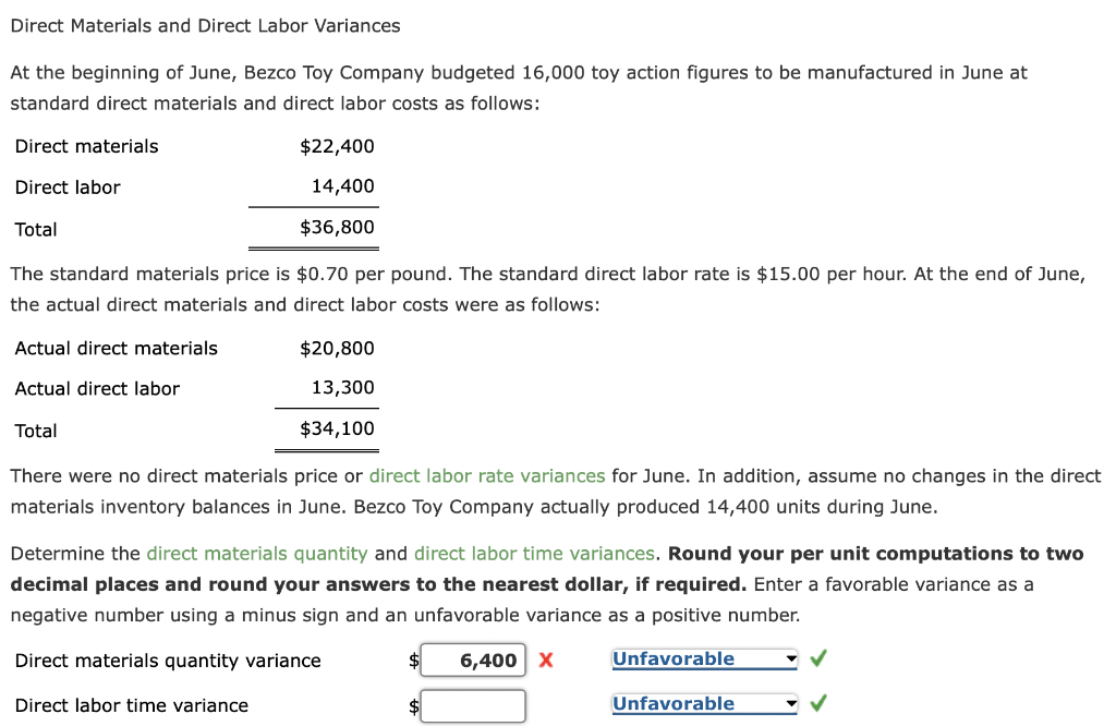 Solved Standard Cost Journal Entries Bellingham Company