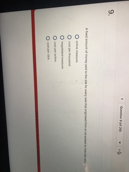 Solved hapter 19 Quiz Question 6 (of 20) 6. Social media | Chegg.com