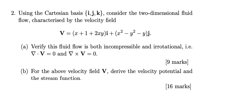 Solved Using the Cartesian basis {i,j,k}, consider the | Chegg.com