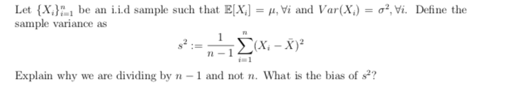 Solved Let X Be An I I D Sample Such That E X H Chegg Com