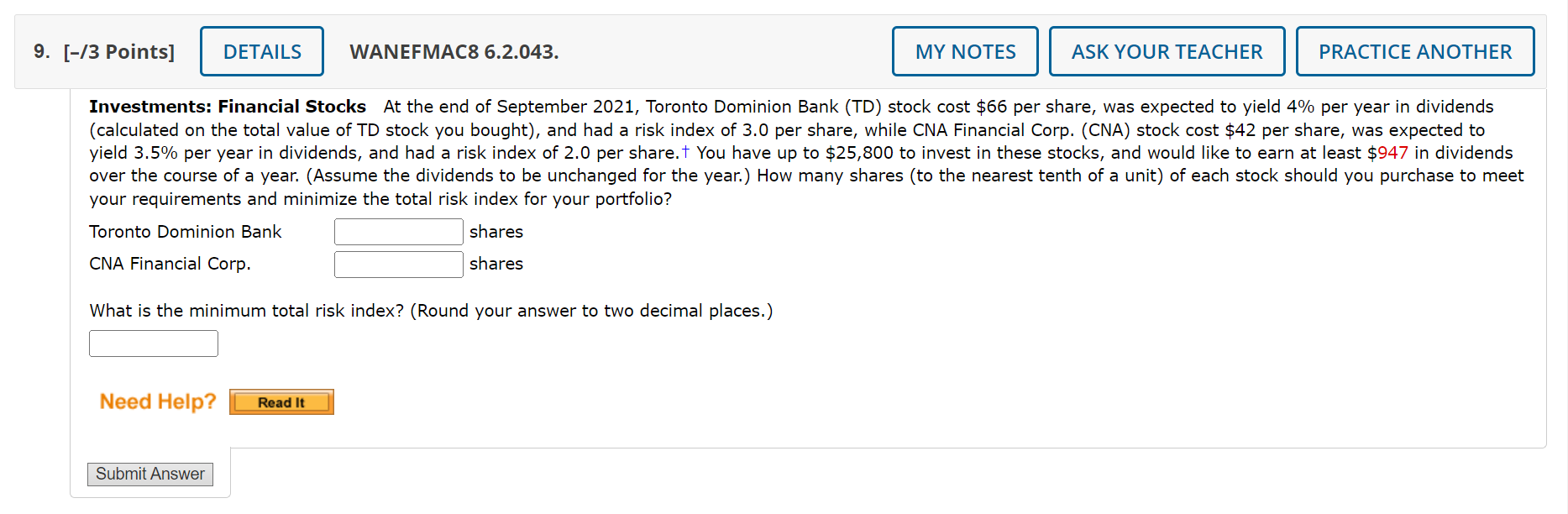 Td Bank Stock Simulator