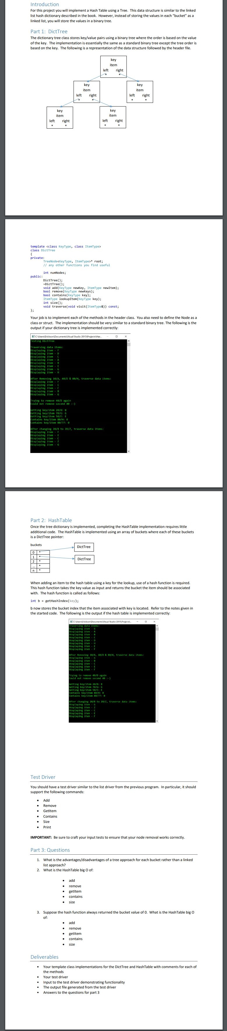 C Program To Implement Dictionary Using Hashing Functions