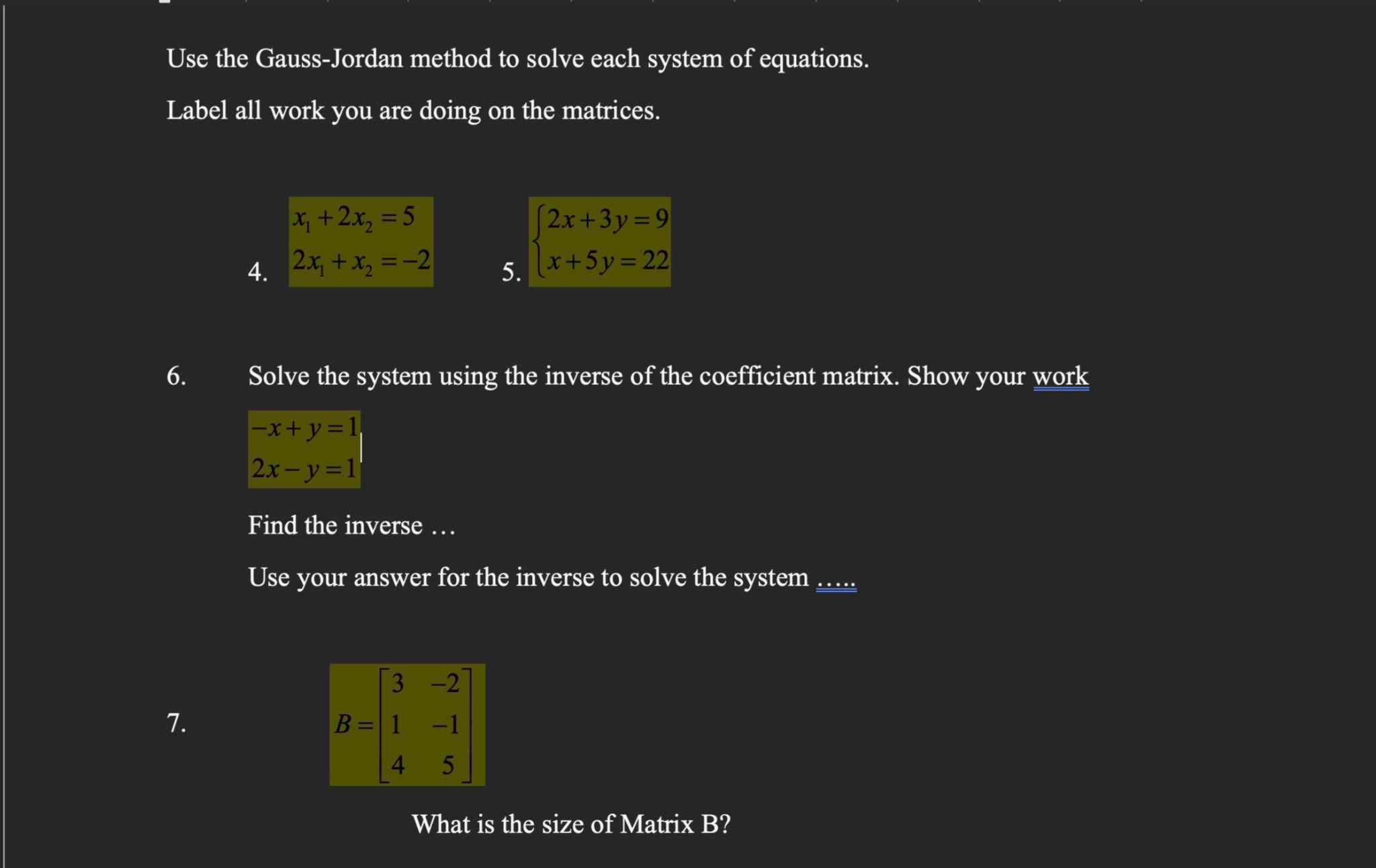 Solved Help Me With The Following Question | Chegg.com