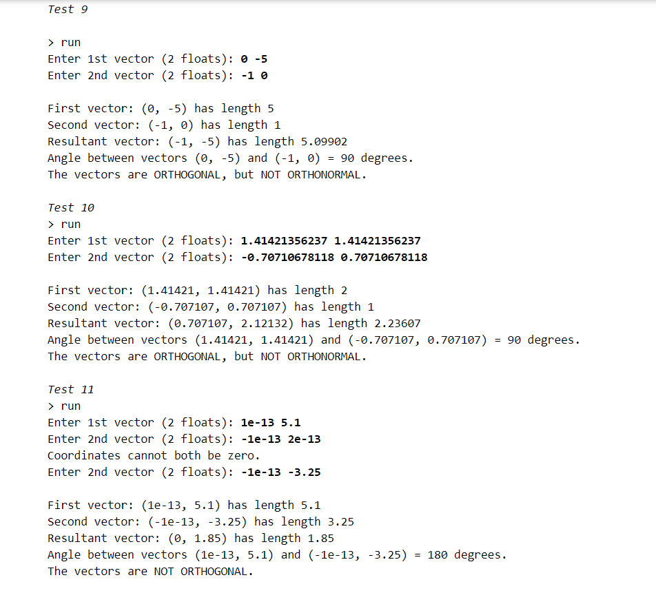 Solved Please do not use break statements and PLEASE use all | Chegg.com