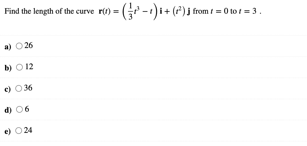 Solved Find The Length Of The Curve R T 1 2 1 I 72