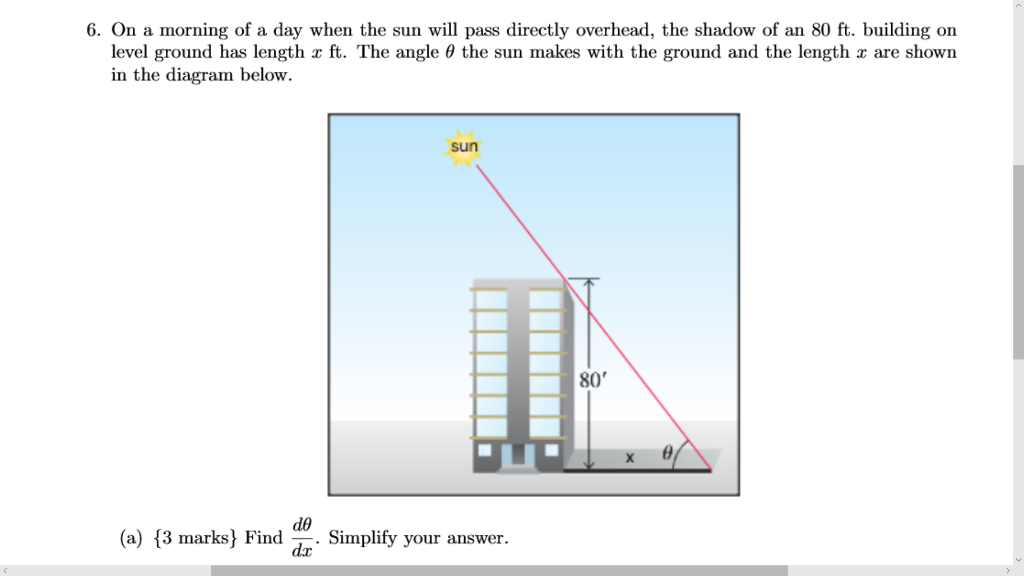 solved-6-on-a-morning-of-a-day-when-the-sun-will-pass-chegg