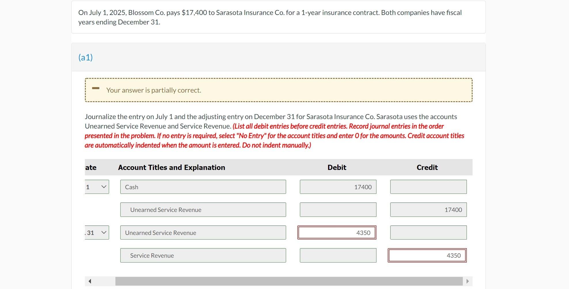 Solved on july 1 2025 swifty co pays 12 000 to blossom chegg
