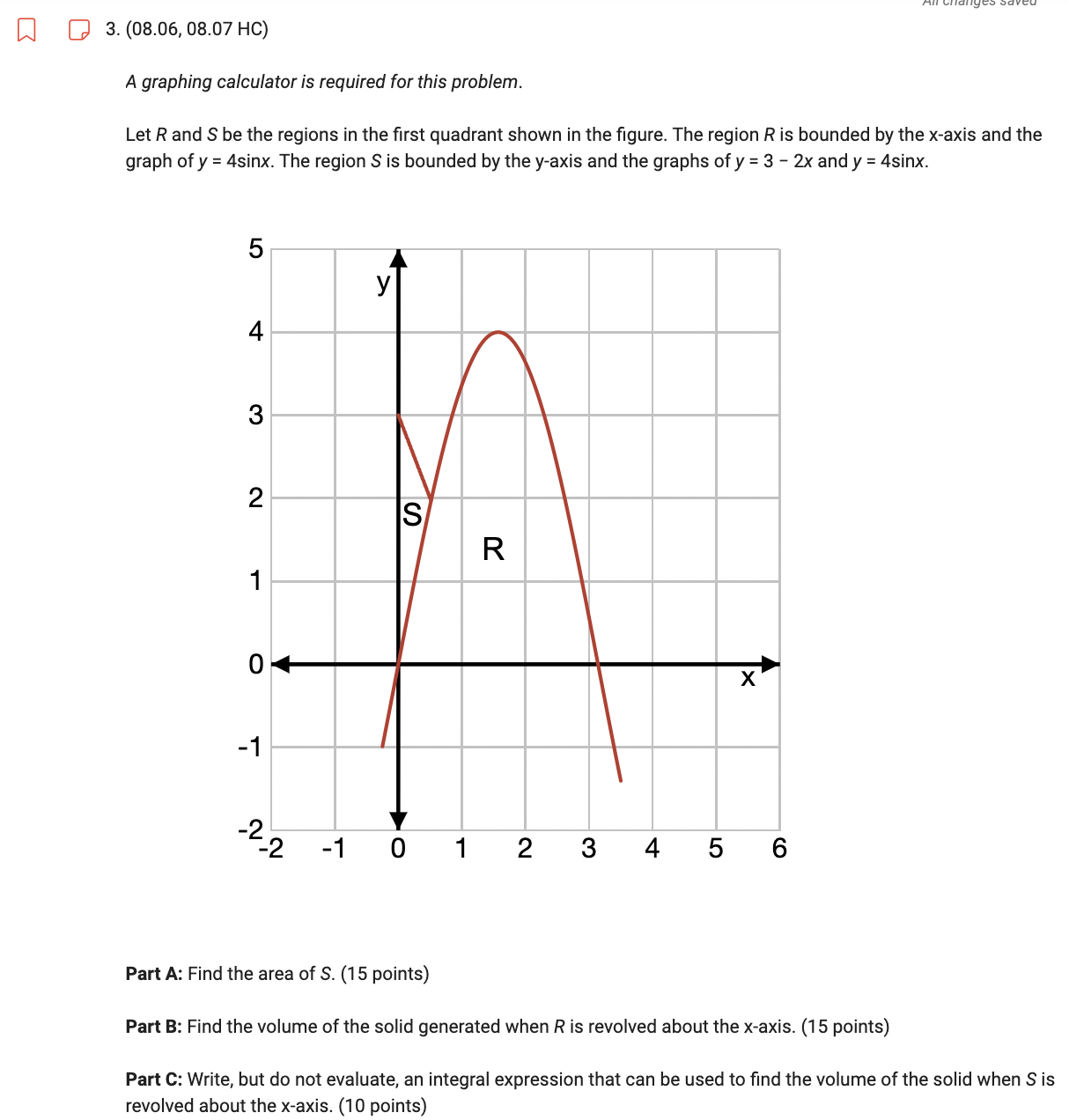 Solved A Graphing Calculator Is Required For This Problem. | Chegg.com