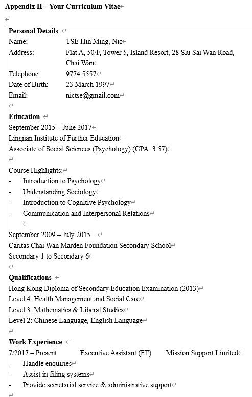 Job Application Letter Read The Scenario Below And Chegg Com