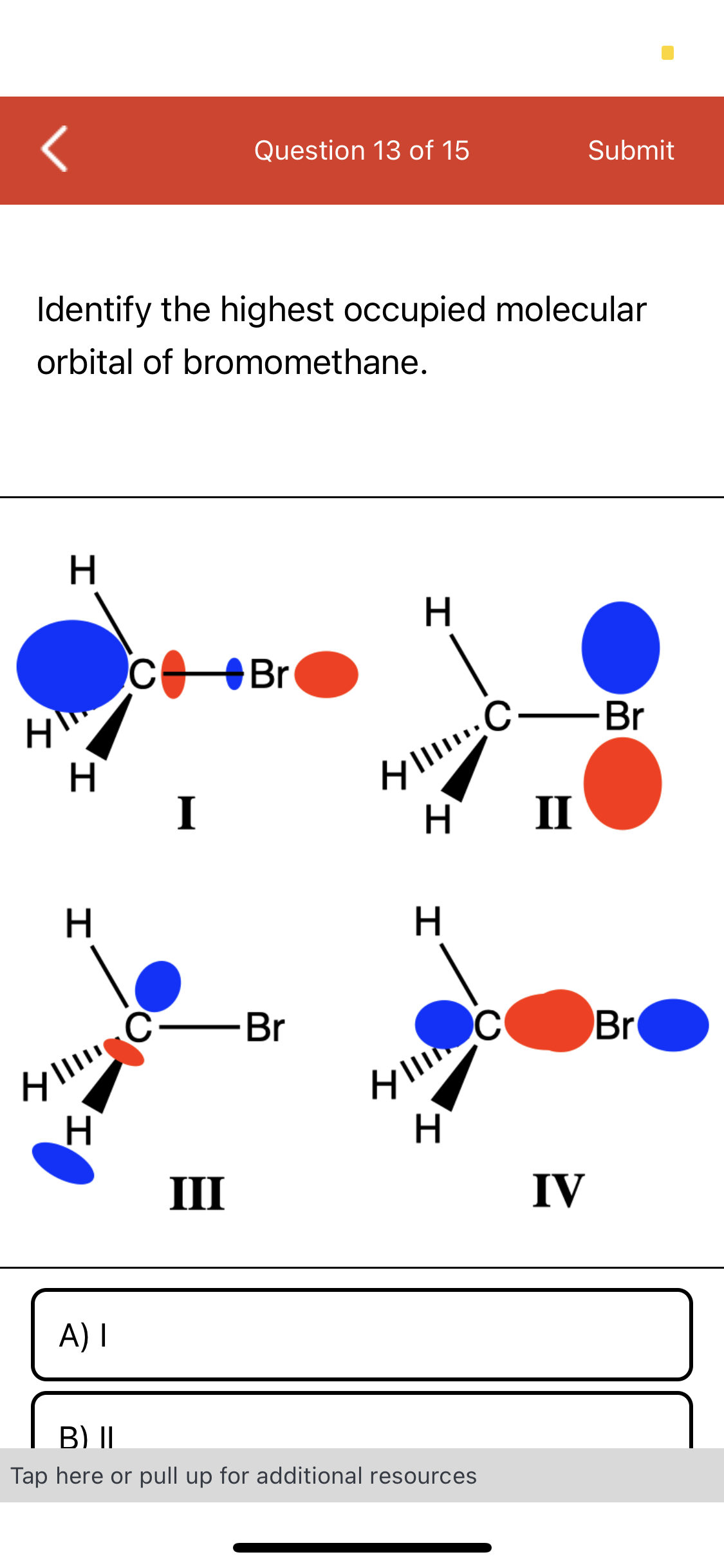 Solved Identify the highest occupied molecular orbital of