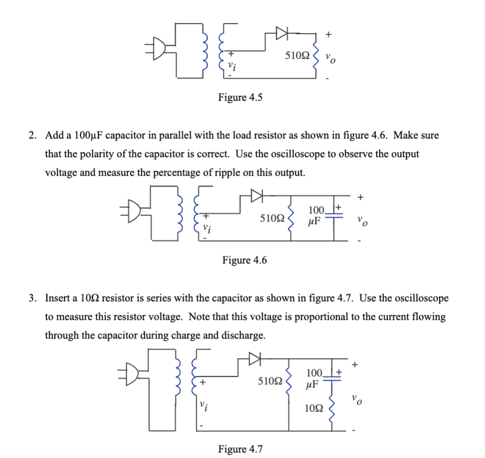 Solved Procedure 1. Construct the circuit shown in figure | Chegg.com