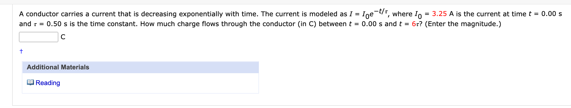 Solved A conductor carries a current that is decreasing | Chegg.com