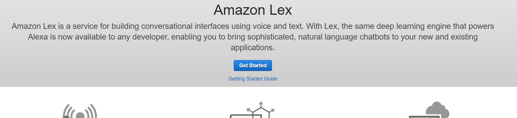 Solved Amazon Lex Amazon Lex is a service for building | Chegg.com