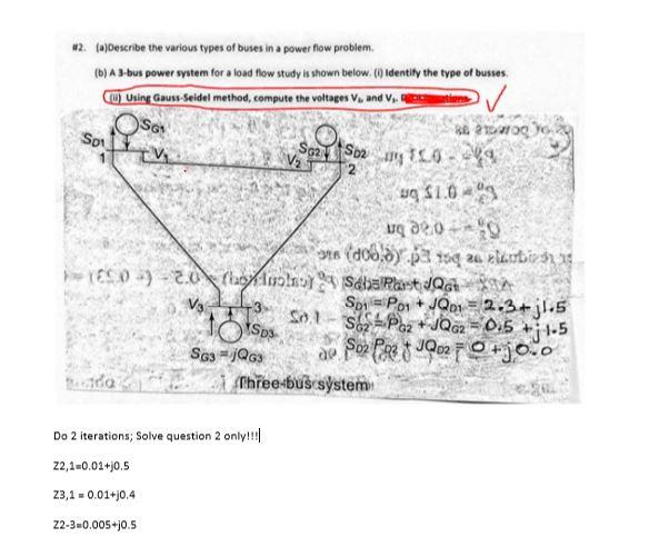 Solved V₂ 12. (a)Describe the various types of buses in a | Chegg.com