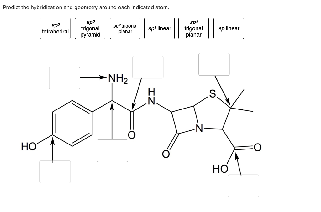 trigonal planar hybridization