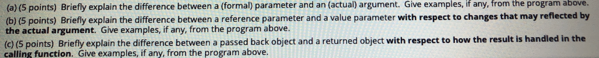 Solved // Function prototype double la gast_of_3 (double | Chegg.com