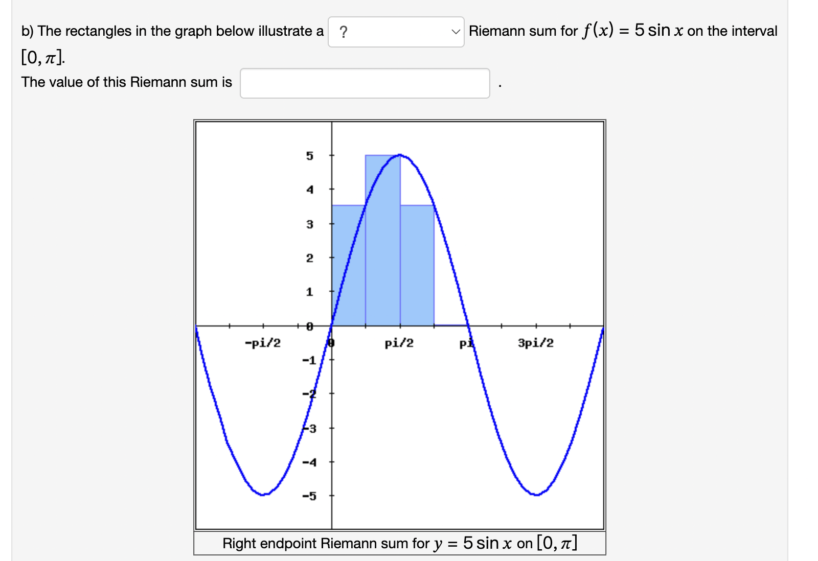 Solved (1 point) a) The rectangles in the graph below | Chegg.com