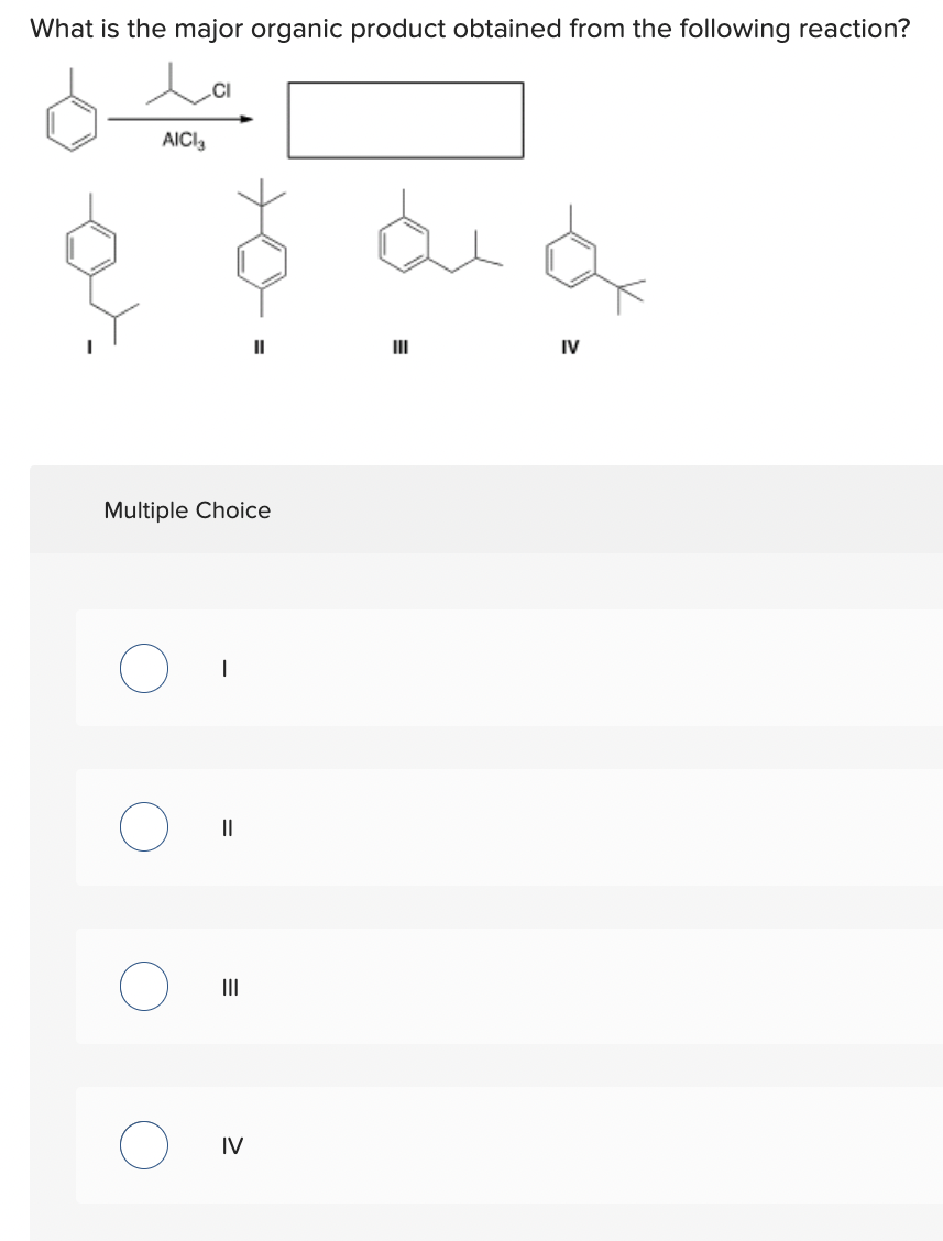 Solved What Is The Major Organic Product Obtained From The Chegg