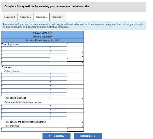 Solved Problem 4-3A Computing merchandising amounts and | Chegg.com