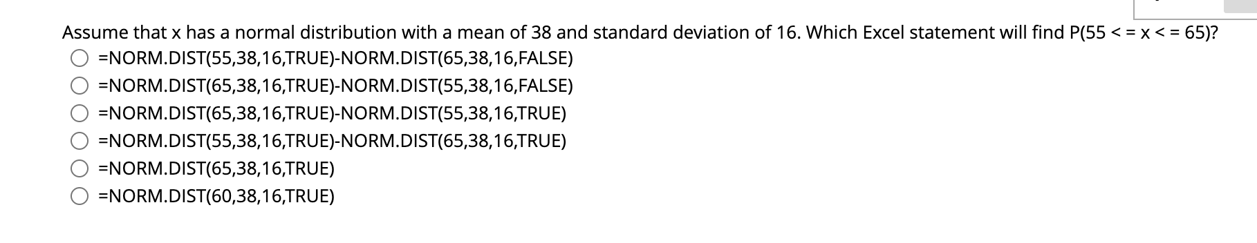 Solved Assume that x has a normal distribution with a mean | Chegg.com