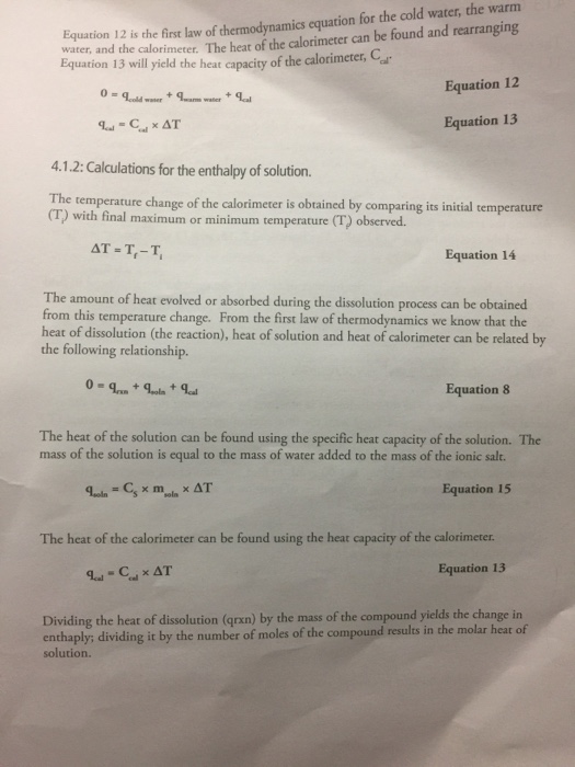 Solved I need help caluclating the q soln in part 5.2 and | Chegg.com