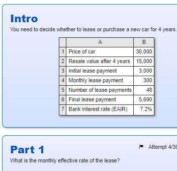 Solved You need to decide whether to lease or purchase a new | Chegg.com