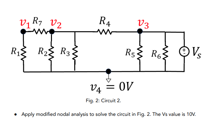 Solved rig. 1: Circuit I. Following inputs are available: | Chegg.com