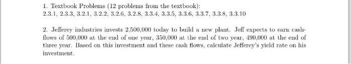 Solved 1. Textbook Problems (12 problems from the textbook): | Chegg.com