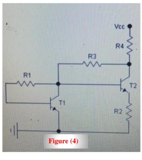 Solved Q4:- Design the circuit shown in figure (4) to set | Chegg.com