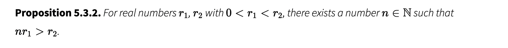 Solved Proposition 5.3.2. For real numbers r1,r2 with 0 | Chegg.com
