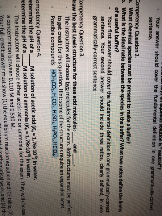 Solved What are the best Lewis structures for these acid | Chegg.com