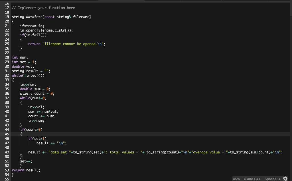 Solved C++ What's wrong with my code? Could you please point | Chegg.com