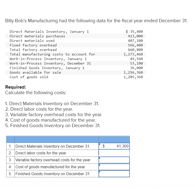 solved-billy-bob-s-manufacturing-had-the-following-data-for-chegg