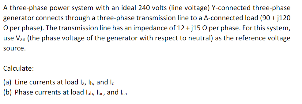 3 phase power to 240 volts