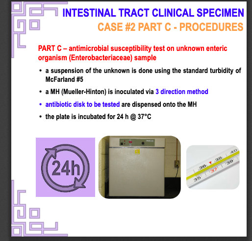 Solved INTESTINAL TRACT CLINICAL SPECIMEN CASE #2 PART | Chegg.com