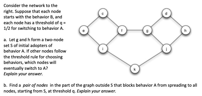 Solved Consider the network to the right. Suppose that each | Chegg.com