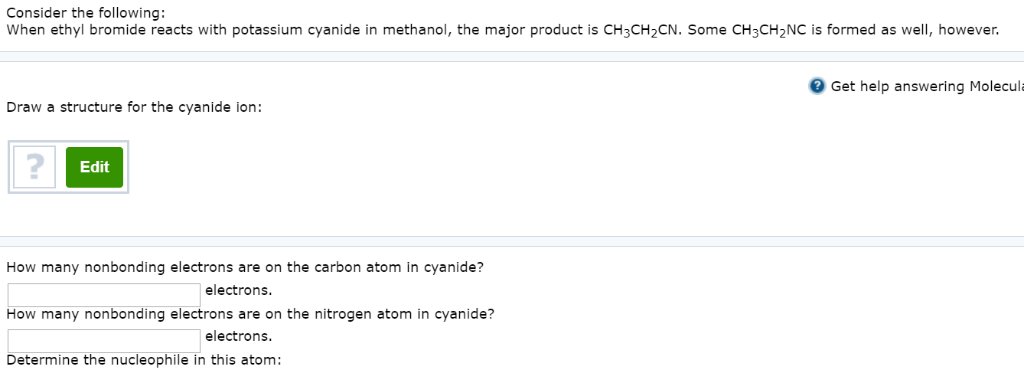 Solved Consider the following: When ethyl bromide reacts | Chegg.com