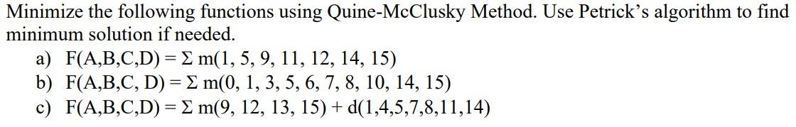 Solved Please do a neat step by step with explanations FOR | Chegg.com