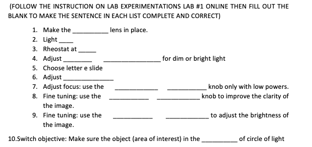 Solved Fill in the blanks with the correct terms regarding | Chegg.com