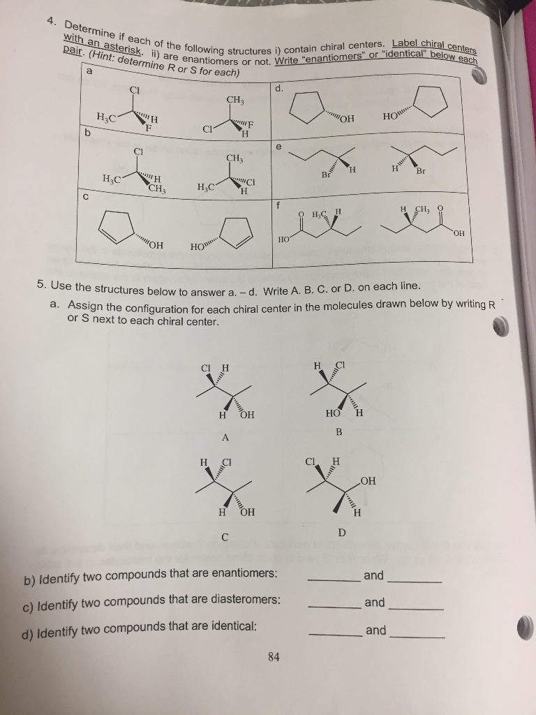 Solved Name Lab Day and Time Date Experiment 5: | Chegg.com