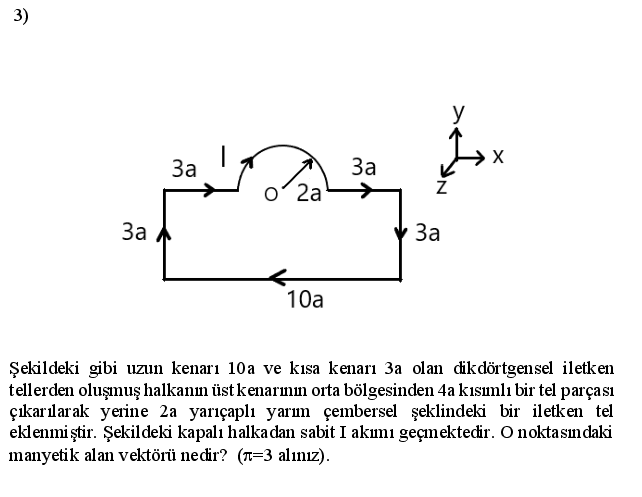Solved As in the figure, a piece of wire with 4A part was | Chegg.com