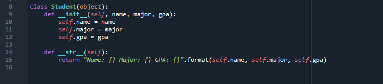 Solved File question5.py contains a simple Student class. | Chegg.com