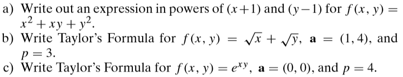 Solved a) write out an expression in powers of(x+1) and | Chegg.com