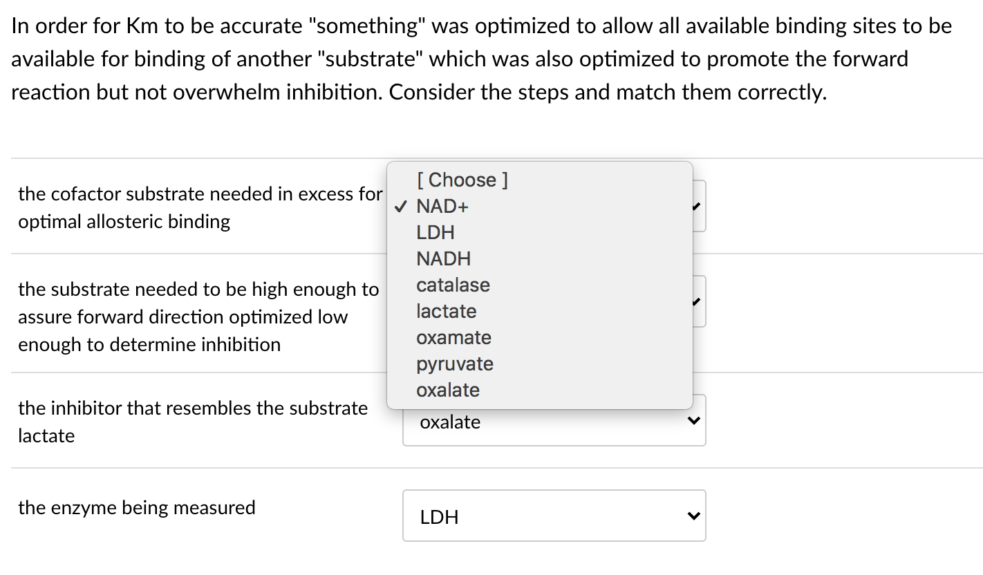 Solved The second one was lactate, the third was oxalate, | Chegg.com