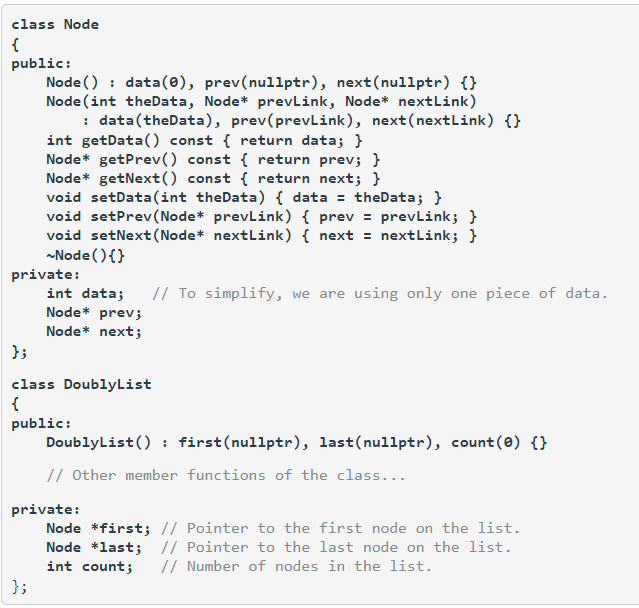 Solved 7891011 void DoublyList::insertin0rder(int newData) | Chegg.com